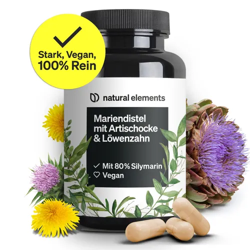 Mariendistel Artischocke Löwenzahn Komplex von natural elements