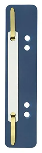 ELBA Heftstreifen PP blau kurz 35 x 150 mm 25 Stück