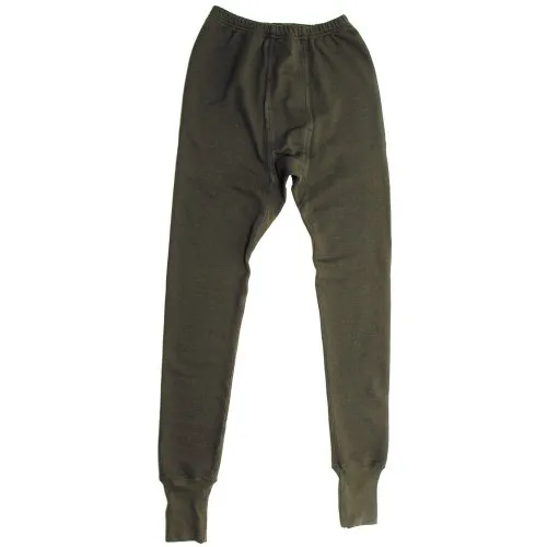 BW Bundeswehr Plüsch Unterhose kurzarm oliv - Bequeme BW Plüschunterhose in oliv, ideal für den Einsatz im Freien. Angeraut für zusätzlichen Komfort und Wärme.