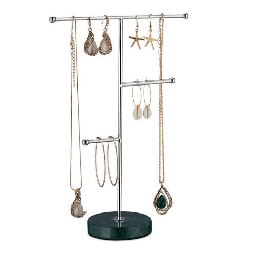 Schmuckständer & -kästen Silber von Relaxdays