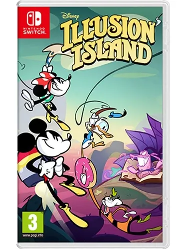 Nintendo Switch: Disney Illusion Island - Action & Abenteuer Spiel aus 2023 für die Nintendo Switch, bietet spannenden Koop- und Multiplayer-Modus für gemeinsames Spielvergnügen.