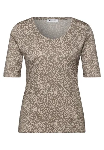 Street One Leo T-Shirt Light Terra Mocha 36 von Street One