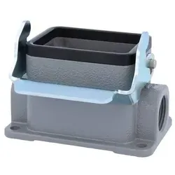 HARTING Han 6B Sockelgehäuse niedrig mit M20 Kabelabgang von Harting