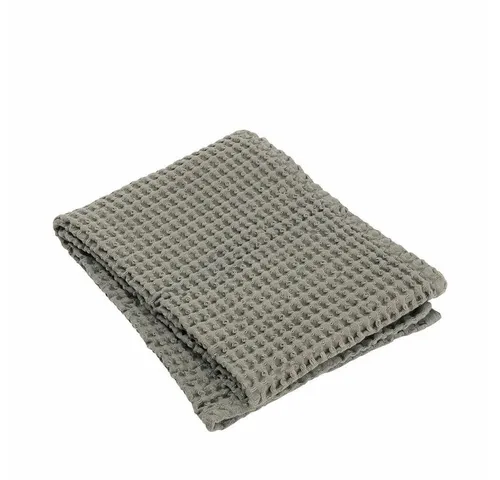 blomus Handtuch Caro Satellite 50 x 100 cm - Waffelpiqué aus 100% Baumwolle - Handtuch in warmem Braun-Grauton, besonders saugfähig mit sanftem Massageeffekt. Ideal für Sport, Sauna und Strand. Pflegeleicht und waschbar bei 40 Grad.