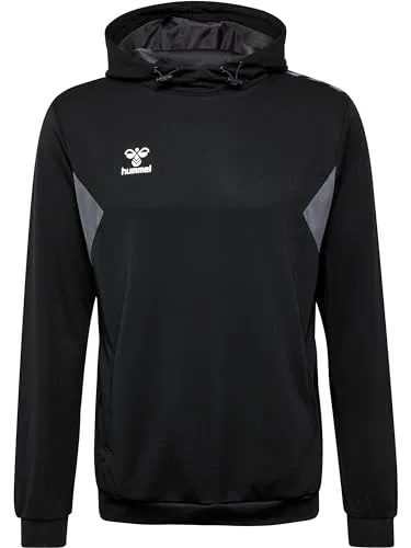 hummel Authentic PL Hoody schwarz, 2XL Herren - Sportjacke mit Kapuze, ideal für Training und Freizeit, aus hochwertigem Material für optimalen Tragekomfort.