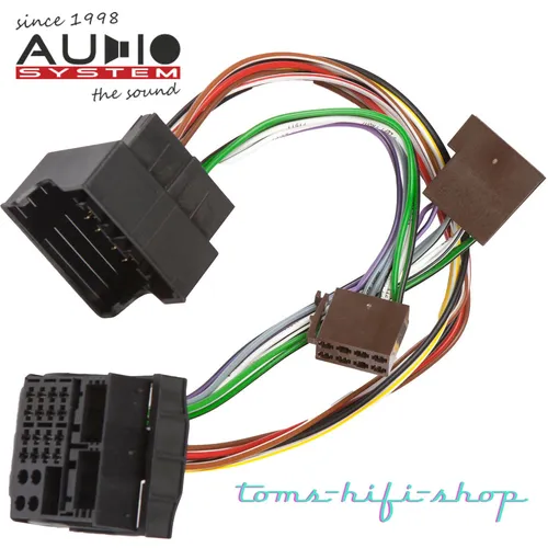 Audio System HLAC-MOST High-Low-Adapter Quadlock-Adapter für Audi VW Seat ...