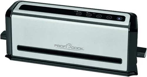 ProfiCook® Vakuumierer PC-VK 1133 | Vakuumiergerät mit 10 Beuteln - Vakuumierer für optimale Frische, ideal für Sous Vide Garen. Mit stabiler Schweißnaht und 12 l/min Saugleistung bleiben Lebensmittel bis zu 8x länger frisch.