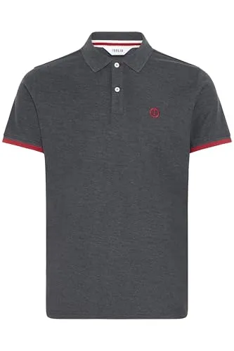 !Solid Poloshirt SDBenjaminPolo - Sportliches Polo mit verlängerter Rückenpartie in Blau XL - Herren-Shirts mit sportlichem Stil, ideal für Freizeit und Alltag. Das Polo bietet eine verlängerte Rückenpartie für zusätzlichen Komfort.