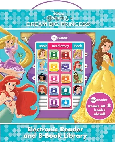 Produktbild Disney Princess Ariel, Rapunzel, Belle, and More!- Dream Big Princess Me Reader and 8-Book Library - PI Kids