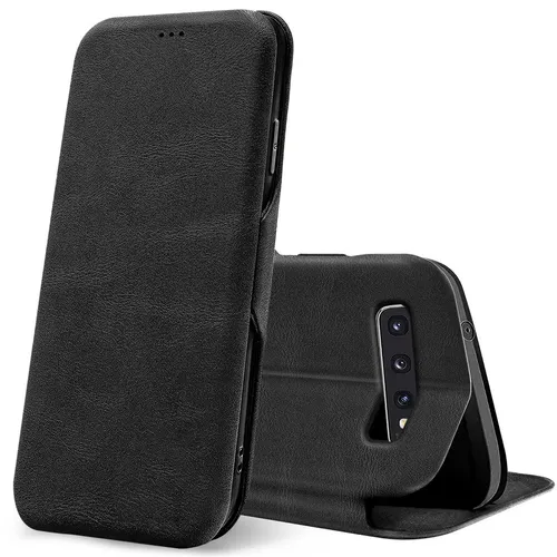 Für Samsung Galaxy S10 Style Handy Hülle Schutz Tasche Flip Case Klapphülle