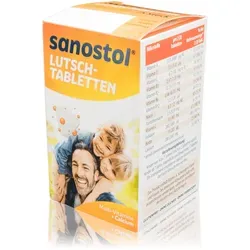 Sanostol Lutschtabletten mit Multi-Vitaminen & Calcium – Unterstützung für Gesundheit & Knochen