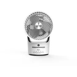 Fakir Tischventilator prestige - TVC 360, 3 Geschwindigkeitsstufen - Ventilatoren mit 360 Grad Ventilation für optimale Luftzirkulation, ideal für heiße Sommertage.
