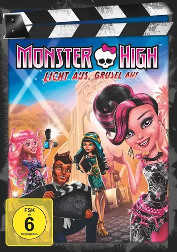 MONSTER HIGH-LICHT AUS,GRUSEL AN! DVD NEU