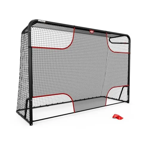 BERG Fußballtor mit Präzisionsnetz 180/240/300 cm von BERG