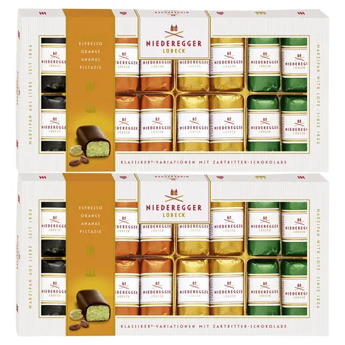 Niederegger Marzipan Klassisch Mini Brote Schokolade 2er Pack