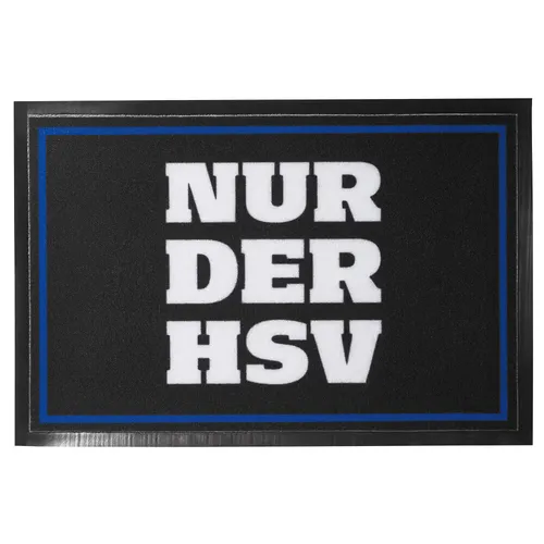 HSV Fussmatte Nur der HSV Haustürmatte Fussabtreter Türmatte HSV Fanartikel Shop