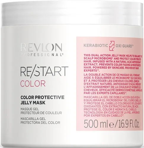 Revlon Professional Re/Start Color Protective Jelly Mask 500 ml - Shampoos & Spülungen, intensiv schützende Maske für coloriertes Haar, sorgt für langanhaltende Farbbrillanz und Pflege.