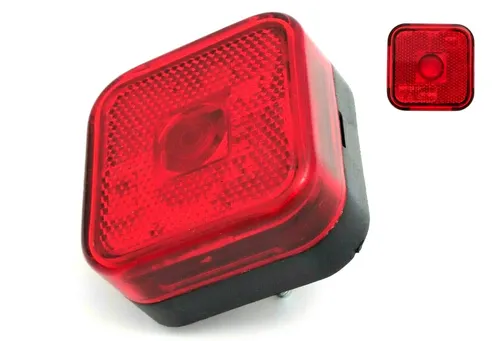 Rot Umrissleuchte Hintere Begrenzungsleuchte mit Reflektor LKW PKW Anhänger E9