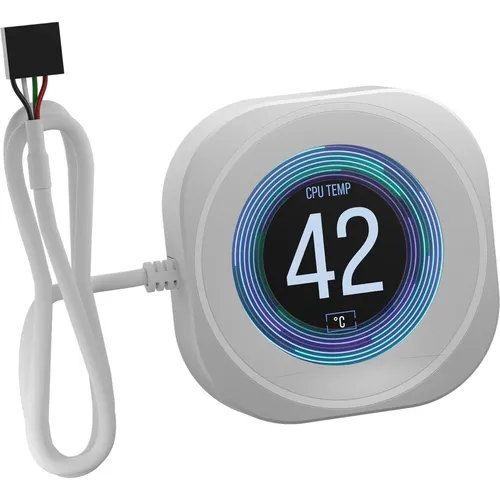 CORSAIR WAK NAUTILUS LCD Module White - Zubehör für PC-Kühlung mit hochauflösendem LCD-Display für individuelle Anpassung und Überwachung der Systemtemperatur.