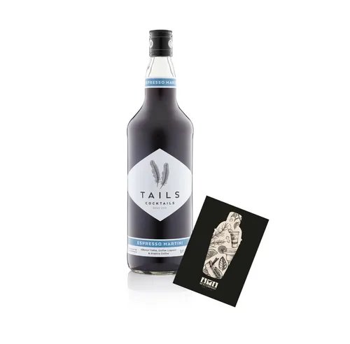 Tails Cocktails Espresso Martini 1L (14,9% Vol) Fertig Cocktail Ready to Drink