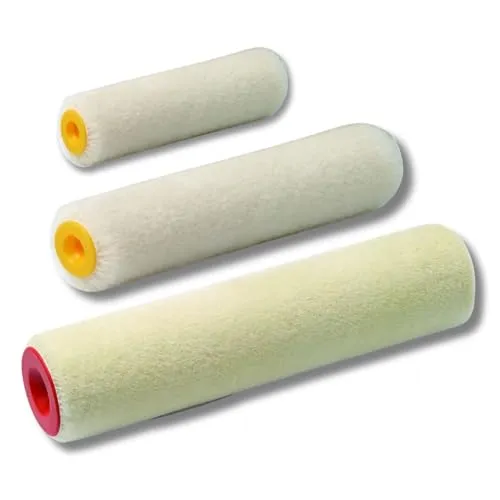 DD Composite Lackwalzen Velour Sets - Hochwertige Farbwalze für perfektes Oberflächen-Finish - Die solide Lackwalze ist ideal für Beschichtungen im Teich- und Poolbau sowie Bodenversiegelungen. Mit ihrem lösemittelbeständigen Velour und nahezu fusselfreiem Bezug sorgt sie für einen sauberen Farbauftrag. Erhältlich in verschiedenen Größen.