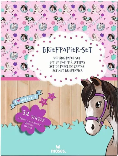 moses. Pferde Briefpapier-Set von moses.