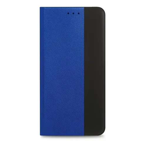prio Handytasche prio Book Case Fashion für iPhone 14 Pro blau-schwarz (Book Cover)
