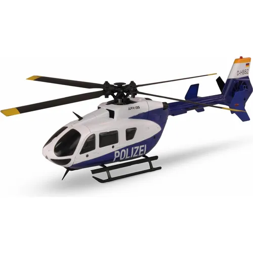 Amewi RC Helikopter AFX-135 Polizei - RC-Modelle mit leistungsstarkem Li-Po Akku 350mAh für lange Flugzeiten und spannende Einsätze im Polizei-Design.