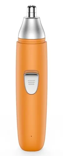 Nasenhaartrimmer für Männer Elektrischer Nasenhaarschneider mit Edelstahlklinge, reisetaugliches Design