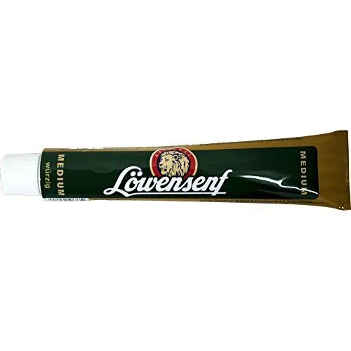 Löwensenf mittelscharfer Senf (100ml Tube)