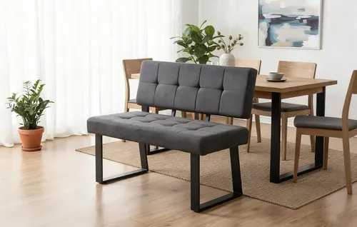 Sitzbänke Schwarz von B&D home