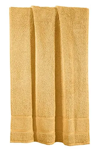 Erwin Müller Handtuch Karlsruhe 100% Baumwolle gelb Größe 50x100 cm - extrem saugstark, leicht, flauschig weich, hautschmeichelnd (weitere Farben)