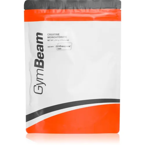 GymBeam Creatine Monohydrate Förderung der sportlichen Leistung Geschmack Unflavoured 250 g