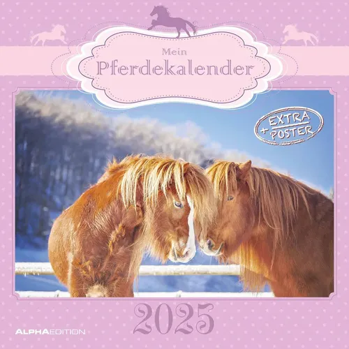 Kalender 2025 Mein Pferdekalender 30x30 cm
