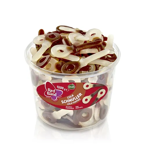 Red Band Cola Schnuller, Fruchtgummi, 100 Stück 5,53€/1kg