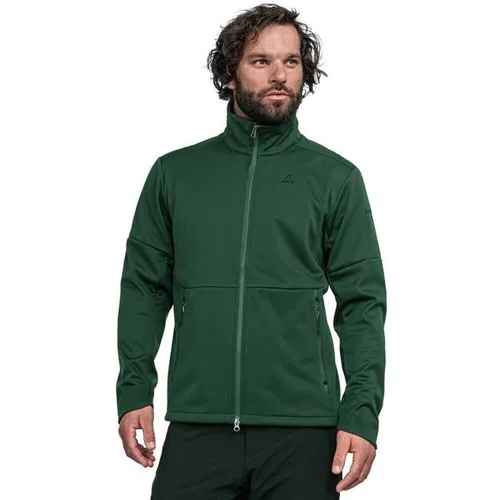 Schöffel Herren Style Fracon Softshell Jacke - Größe L, Türkis - Funktionsjacke für sportliche Aktivitäten, wärmend, wetterabweisend und ideal für vielseitige Einsätze.