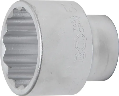 BGS Steckschlüssel-Einsatz Zwölfkant | Antrieb Innenvierkant 20 mm (3/4