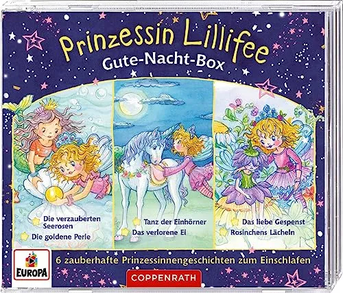 CD Hörspiel: Prinzessin Lillifee - Gute-Nacht-Box (3 CDs): 6 zauberhafte Prinzessinnengeschichten zum Einschlafen