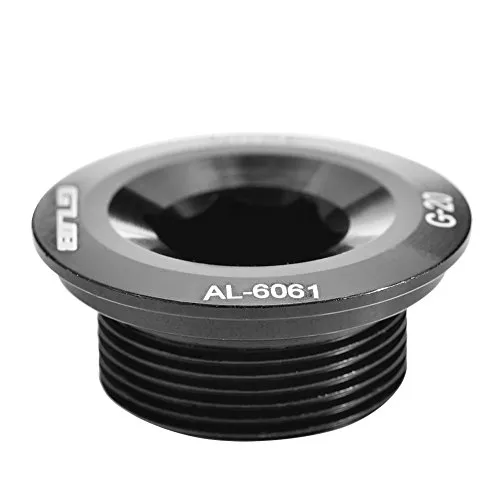 VGEBY Kurbelarmschraube, Aluminiumlegierung Fahrrad Kurbelarmschrauben Kurbelbefestigungsschraube für Kurbel(Schwarz) Handlebar Fahrräder Und Ersatzteile