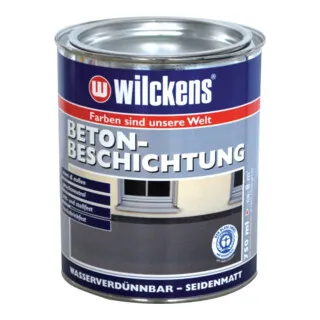 Betonbeschichtung RAL7001, 2,5 l - Farben & Lacke - Zähelastische, abriebfeste und umweltfreundliche Dispersionsfarbe für Fußböden, ideal für Innen- und Außenbereiche.