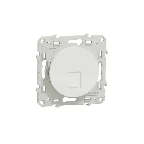 Schneider S520471 Telefondose RJ45 Grade 1 Odace - Kat. 5 UTP - Weiß