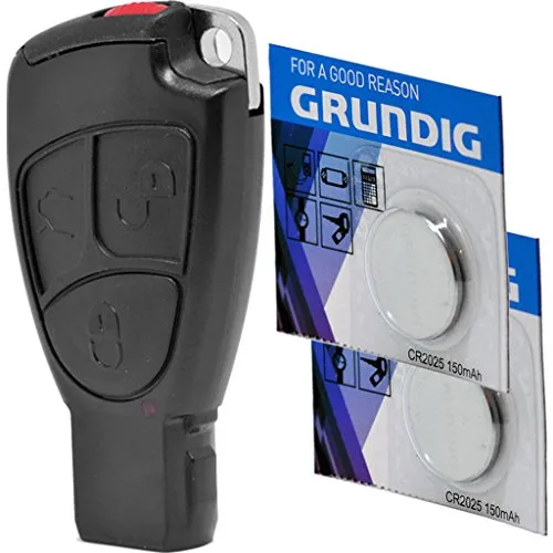 SET Auto Schlüssel Gehäuse 3 Tasten für Mercedes Benz