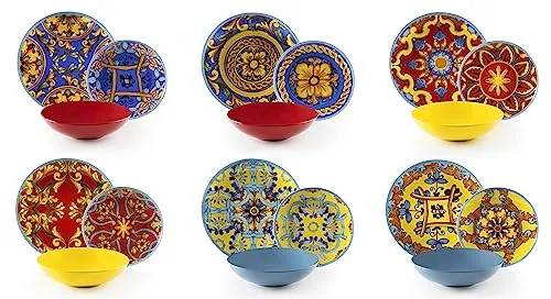 Excelsa Trinacria Teller-Set 18-teilig von Excelsa