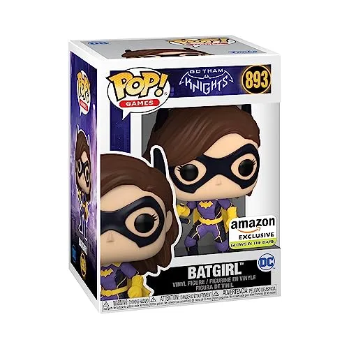 Funko Pop! Games: Gotham Knights - Batgirl - (Gmit PU) - Batman - Amazon-Exklusiv - Vinyl-Sammelfigur - Geschenkidee - Offizielle Handelswaren - Spielzeug Für Kinder und Erwachsene