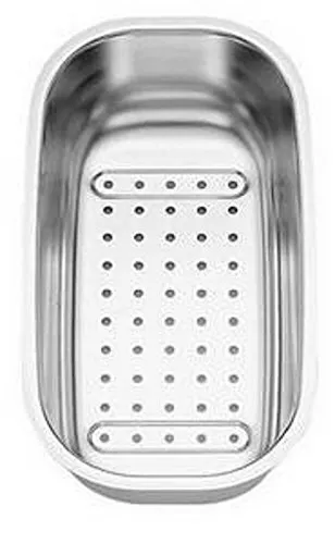 BLANCO Edelstahlschale für Spüle Toga - Praktischer Edelstahleinsatz (327 x 177 x 80 mm) für Blanco Median 6s-if Spülen. Optimiert den Platz und sorgt für maximale Beckenkapazität in kleinen Küchen.