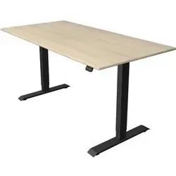 Kerkmann Schreibtisch Move 1 - Elektrisch höhenverstellbar, Ahorn/Anthrazit - Kinderschreibtisch mit elektrisch höhenverstellbarem Design, ideal für ergonomisches Arbeiten. Mit Memory-Funktion und Kollisionsschutz für höchste Sicherheit.