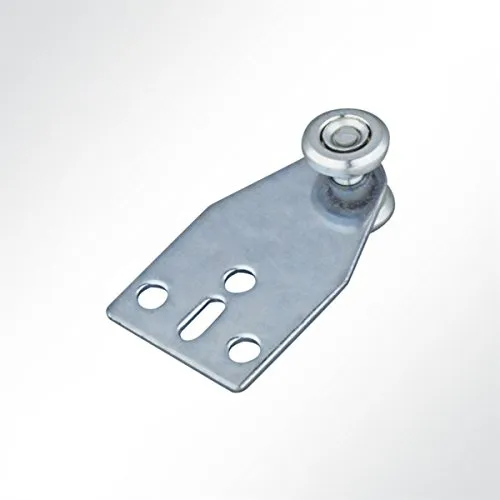 LYSEL Laufrolle Vorhangrolle Führungsrolle verzinkt für Laufschiene 25x19mm mit Kugellager (1 Stück)