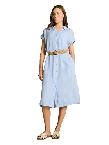 TOM TAILOR Damen Kleid in blau von Tom Tailor