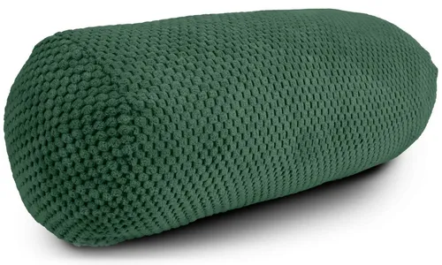 Amilian Nackenrolle 15x40 cm - Kissenrolle mit Bezug - ideal als Dekokissen - Nackenstütze, Kissen mit Bezug, Bettrolle mit abnehmbarem Bezug, Lagerungskissen - Sofakissen - Kissen