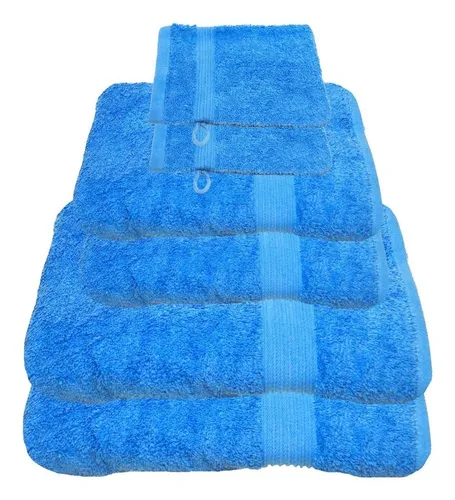 Julie Julsen Handtücher 6-Handtücher-Himmelblau, Baumwolle (6-St)